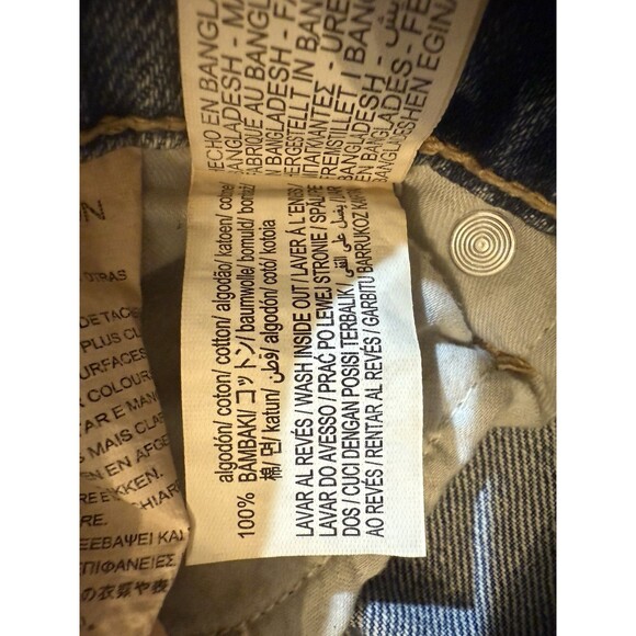 ZARA Womens Wide Leg Jeans Blue Denim Size US 6 EUR 38 New Without Tag - Picture 7 of 8